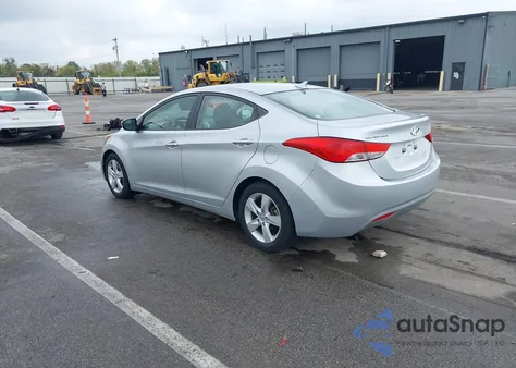 2013 Hyundai Elantra Gls z USA, uszkodzony, nr VIN 5NPDH4AE0DH316390